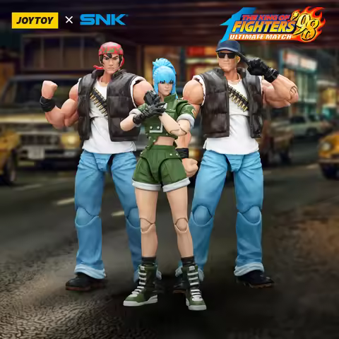 Warhammer SNK 1/18 Action Figures KOF 98UM Ikari Warriors Team Leona Heidern Ralf Jones Clark Still 