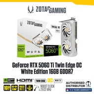 ZOTAC GAMING RTX 5060 Ti TWIN EDGE OC 16GB - WHITE