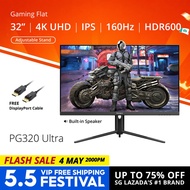 PRISM+ PG320 Ultra 32" IPS 144Hz 1ms 4K UHD HDR600 170% sRGB eSports Grade Adaptive-Sync Gaming Moni