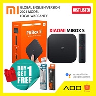 aa[GLOBAL VERSION] XIaomi Mi Box S 2021 4K HDR Android TV Box With Google Assistant Media Player And