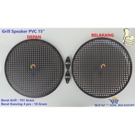 Ram Speaker 15 "/ 15 inch PVC Grill / 15in Speaker Protective Cover