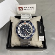 【AuthenticDirect from Japan】CITIZEN BJ7111-86L Promaster Marine Series Eco-Drive GMT Diver Blue Wrist watch นาฬิกาข้อมือ