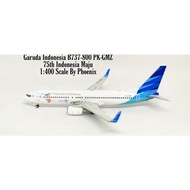 Garuda Indonesia B737-800 Pk-Gmz Phoenix 1:400 Aircraft Diecast