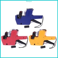 RPAN MX-5500 8 Digits Price Tag  Labeler Labeller Stickers Label Paper +2 Ink Roll