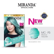 Miranda hair Color  Pastel Series

 MC-P3 Turquoise (hijau)