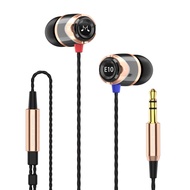 SoundMAGIC E10สายหูฟังไม่มีไมโครโฟนไฮไฟสเตอริโอหูฟังเสียงแยกในหูหูฟังที่มีประสิทธิภาพเบสยุ่งเหยิงฟรี