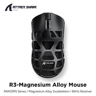 ATTACK SHARK | ATTACK SHARK R3 Ultra-Lightweight Magnesium Alloy Wireless Gaming Mouse PAW3395 26000