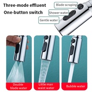 Xinkunlong K9036 Universal Faucet For Kitchen Sink With 3 Water Modes And 720 Degree Rotation