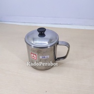 mug maspion stainless - mug stainless tebal - cuntang stainless - 12cm