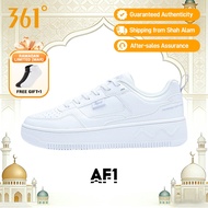 361 Degrees AF1 Unisex Shoes Thick-Soled - White 682116623