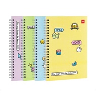 Deli Diary A5 Spiral Notebook 60 Sheets