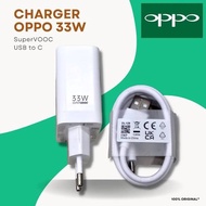 Charger Oppo 33 Watt Super Vooc Original 100% USB Type C