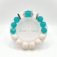 AMAZONITE, CLEAR QUARTZ, LABRADORITE & WHITE JADE | NATURAL STONE | 10-13MM