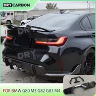 On sale DRY CARBON Rear Bumper Diffuser Exhaust Tips Decoration Trims Car Body Kits Accessories For 