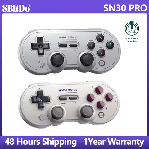 8BitDo SN30 Pro Wireless Bluetooth Hall Controller Support For Nintendo Switch NS 2 OLED Windows And