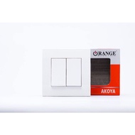 ORANGE AKOYA 2-key 1-way/ 2-way switch