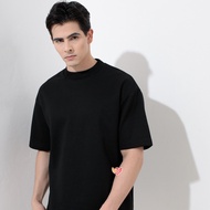 OVERSIZE 300 GSM Super Thick Heavy Smooth T-Shirt Boxy T Shirt Men Tshirt Lelaki