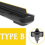 2PCS Car Front Windshield Wiper Blades For BMW Z3 Z4 E85 Z4 E89 2000-2017 Windscreen Windshield Wind