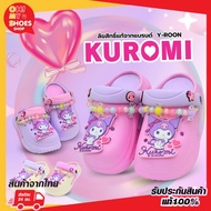 Factory Y-roon Including Children's Shoes Big With Kuromi Accessories Model 33-1097/Y93 Authentic Li