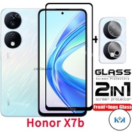 KK 2in1 Screen Protector Film For Honor X7b 2023 Transparent Phone Screen Protector For Honor X7b Ho