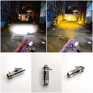 Headlight LED Headlight/ H6 LASER 2-COLOR MOTORCYCLE LED HEADLIGHT/ | LED H6 LASER MOTOR UNIVERSAL L