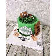 Fortnite Birthday Cake