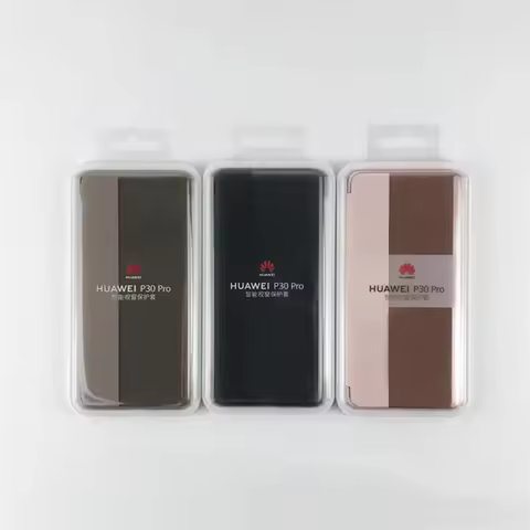 New Original Leather Smart View Intelligent Phone Case For Huawei P30 Pro/P30PRO/P 30 Smart View Fli