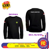 IPI T-Shirt Indonesian Anesthesia Styling Association DB Long Sleeve Distro T-Shirt