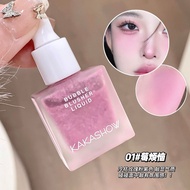 CJ Natural Bubble Blush Liquid Blush Expanded Eyeshadow Matte Natural Saturated Rouge Beauty