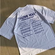 【NEW】 Daniel Caesar "I LOVE YOU" New Released High Quality T-shirt Round Neck Cotton Unisex