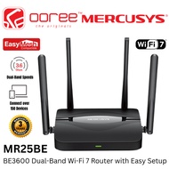 Mercusys MR25BE BE3600 / MR27BE BE3600 / MR37BE BE6500 / MR47BE BE9300 Dual-Band / Tri-Band Wi-Fi 7 