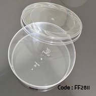 Ready stock FF2811 Round Cookies Container .