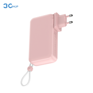 ACMIC 20000mAh Power Bank with PD20W Fast Charging LED Display Dual USB-C Ports EU Plug High-Capacit