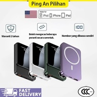 【CCC】20000mAh Magnetic Power Bank with USB-C/iOS Data Cable 3C Certification Wireles powerbank 20000