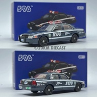 596 Model 1 Ford Crown Victoria Police NYPD Auxiliary64/