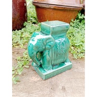 Elephant Journey Statue - Meaningful, Peaceful Gift - Height 17cm, Length 14cm (Price of 1)