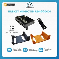 MIKROTIK MicroTik Bracket RB450GX4 Routerboard LCB Bracket Rackmount Iron Plate Holder Modem