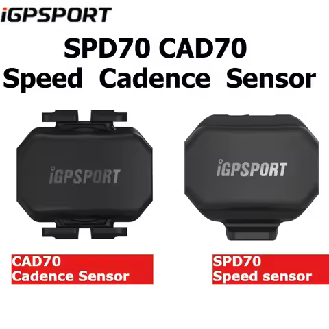 iGPSPORT SPD70 CAD70 Speed Cadence Sensor Bike Computers Compatible with Multiple Devices Sports Wat