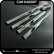 Honda City GD GE ZX 4th Gen Window Chrome Lining For City XZ (2003-2007) Car Gadget Car Accessories
