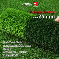 Fantasy Karpet Rumput Sintetis Ukuran Meteran Karpet Rumput Palsu