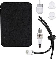 502844401 150BT Air Filter with Fuel Filter Line Kit for Husqvarna 150BT 350BT 560BTS 350BF 150BF 56