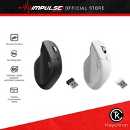 Keychron M6 8K Wireless Mouse - Lightweight, 30,000 DPI, 750 IPS tracking, 8K Hz