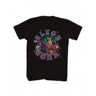 Elton John Rock Printed T-Shirt, Men's Printed T-Shirt , Round Neck Casual Men's Outdoor Short-Sleev