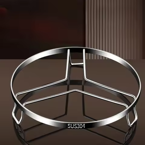 1PC stainless steel universal steamer rack, a household wok for steaming plates over water