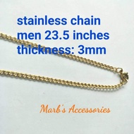 STAINLESS STEEL CHAIN (23.5 INCHES)