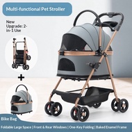 Pet Cat Dog Stroller Dog Cat Teddy Baby Stroller Out Small Pet Stroller Dog Stroller Lightweight Fol