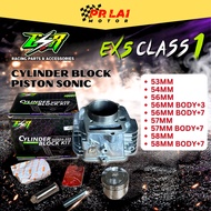 ESR EX5 Class 1 53mm 54mm 56MM 57mm 58mm BODY +3 +7 Racing Cylinder Block Piston Sonic class1 ESR MO