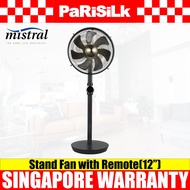 MISTRAL MMSF12R Metal Stand Fan with Remote(12”)