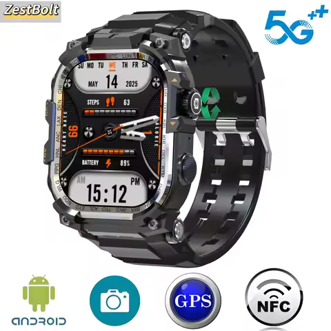 Q888 Smart Watch 4G Android 10.0 System GPS WIFI SIM Card Smartwatch 2.06'' Large Amoled Screen HD R