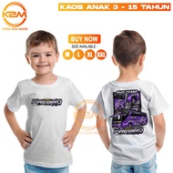 Kaos Anak Distro Bus PHD Trans Firebird 3-15 Tahun